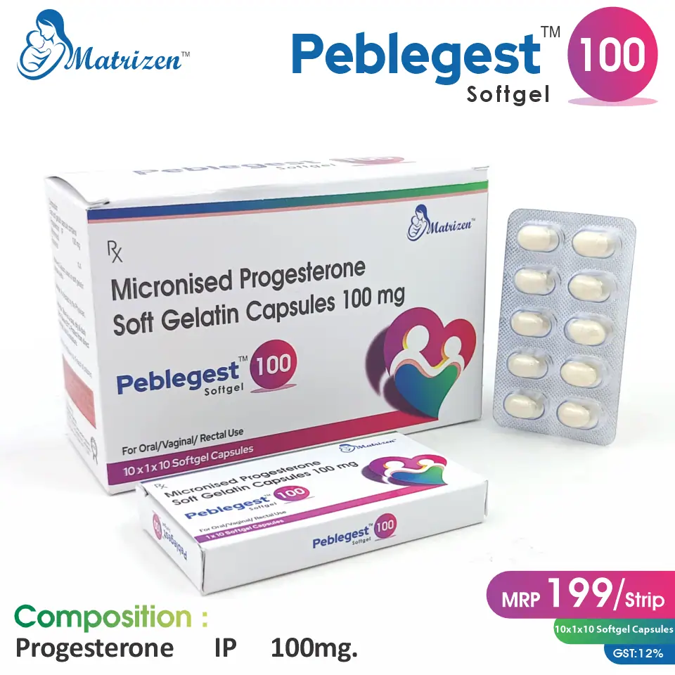 Progesterone Softgel Capsule at the best price in PCD Pharma Franchise for Hormone Replacement, Menstrual and Menopausal Support.